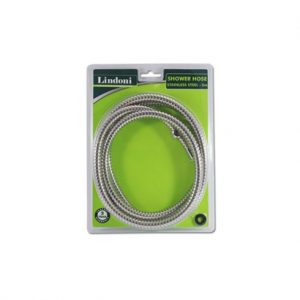 Lindoni 2m Replacement Metal Shower Hose