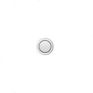 Valsir Inox Replacement Round Full Flush Toilet Button – Polished Chrome