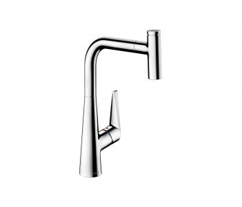 Hansgrohe Talis Select M51 Single lever kitchen mixer 300, pull-out spout, 1jet
