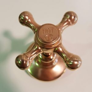 CB Ideal Roulette Matte Copper Outdoor Shower Tap