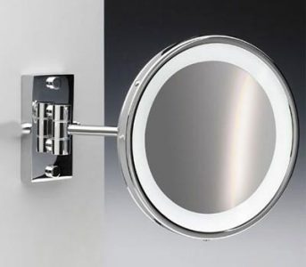 Windisch Wall Mounted Bathroom Illuminated Mirror Direct Wiring 99167/1CR