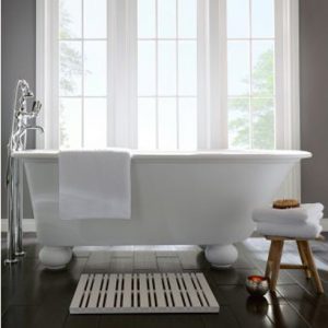 Imperial Stanlake Solid Surface Freestanding Bath with Feet
