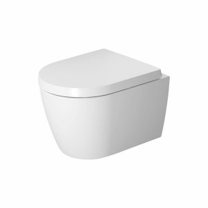 Duravit ME by Starck Compact Rimless Wall Mounted Toilet