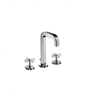 Axor Citterio 3 Hole Basin Taps with Pop Up Set