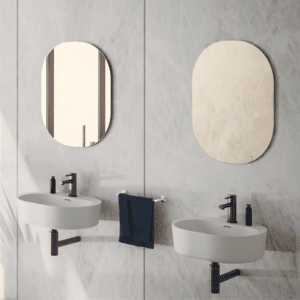 Omvivo Lilli Wall Mounted Bathroom Basin Mirror – Sale