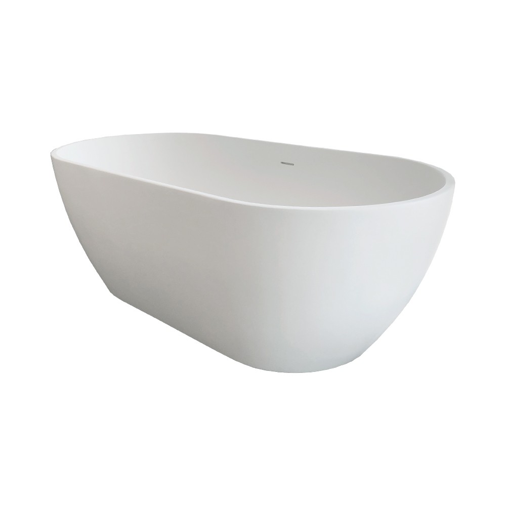 Arcisan Synergii 1650 Acrylic Freestanding Bath – Matte White