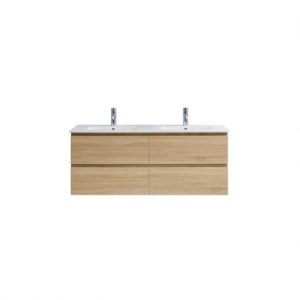 Parisi Evo 1200 Double Bowl Wall Mounted Vanity