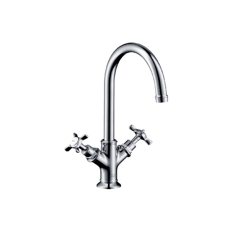 Axor Montreux Twin Handle Basin Mixer 210 with Cross Handle