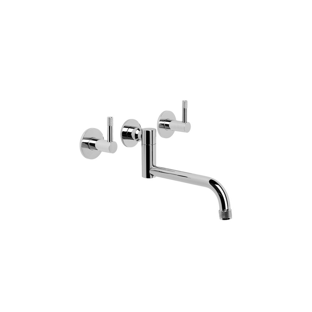 Brodware Minim Wall Set with Underslung Spout