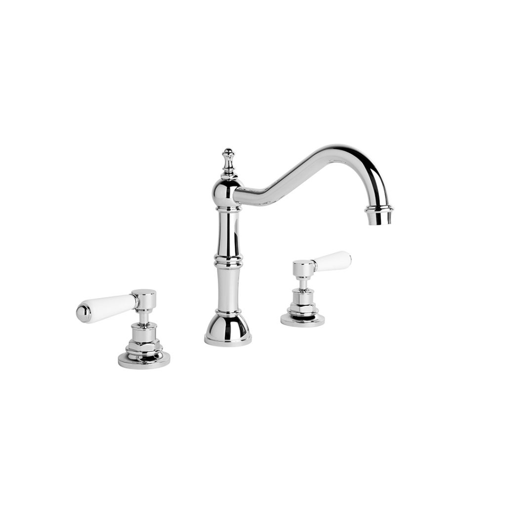Brodware Winslow Lever Kitchen Set with Curved Spout