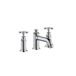 Axor Montreux 3 Hole Basin Set with Cross Handle