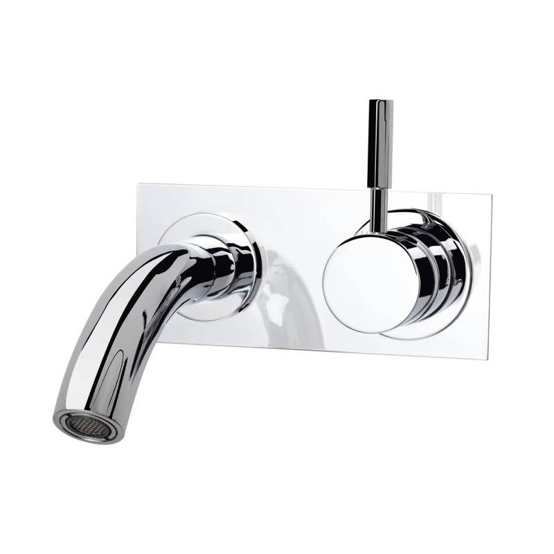 Sussex Voda Wall Basin Mixer with 200mm Spout