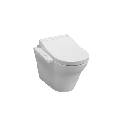 Toto MH Wall Faced Toilet with Side Control Washlet