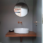 Warm and Modern Bathroom Design Inspiration