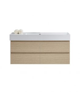 Parisi Twenty 1200 Wall Mounted Cabinet with Right Bowl Top