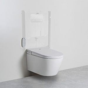 Argent Evo Wall Hung ViSmart Toilet System
