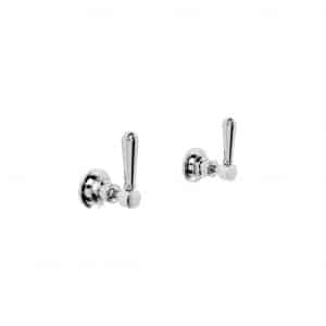 Brodware Winslow Wall Taps Metal Lever