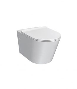 Parisi L’Hotel Rimless Wall Hung Pan with Soft Close Seat