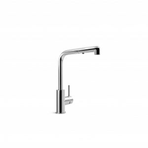 Brodware City Stik Square Spout Kitchen Mixer with Pullout Spray
