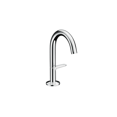 AXOR One Basin mixer Select 140 with push-open waste set