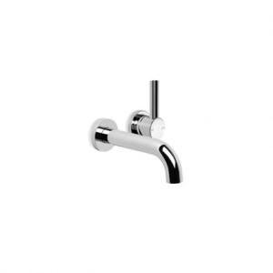 Brodware City Plus 150mm Wall Mixer Set with D Lever