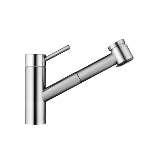 KWC Inox Pullout Spray Kitchen Mixer
