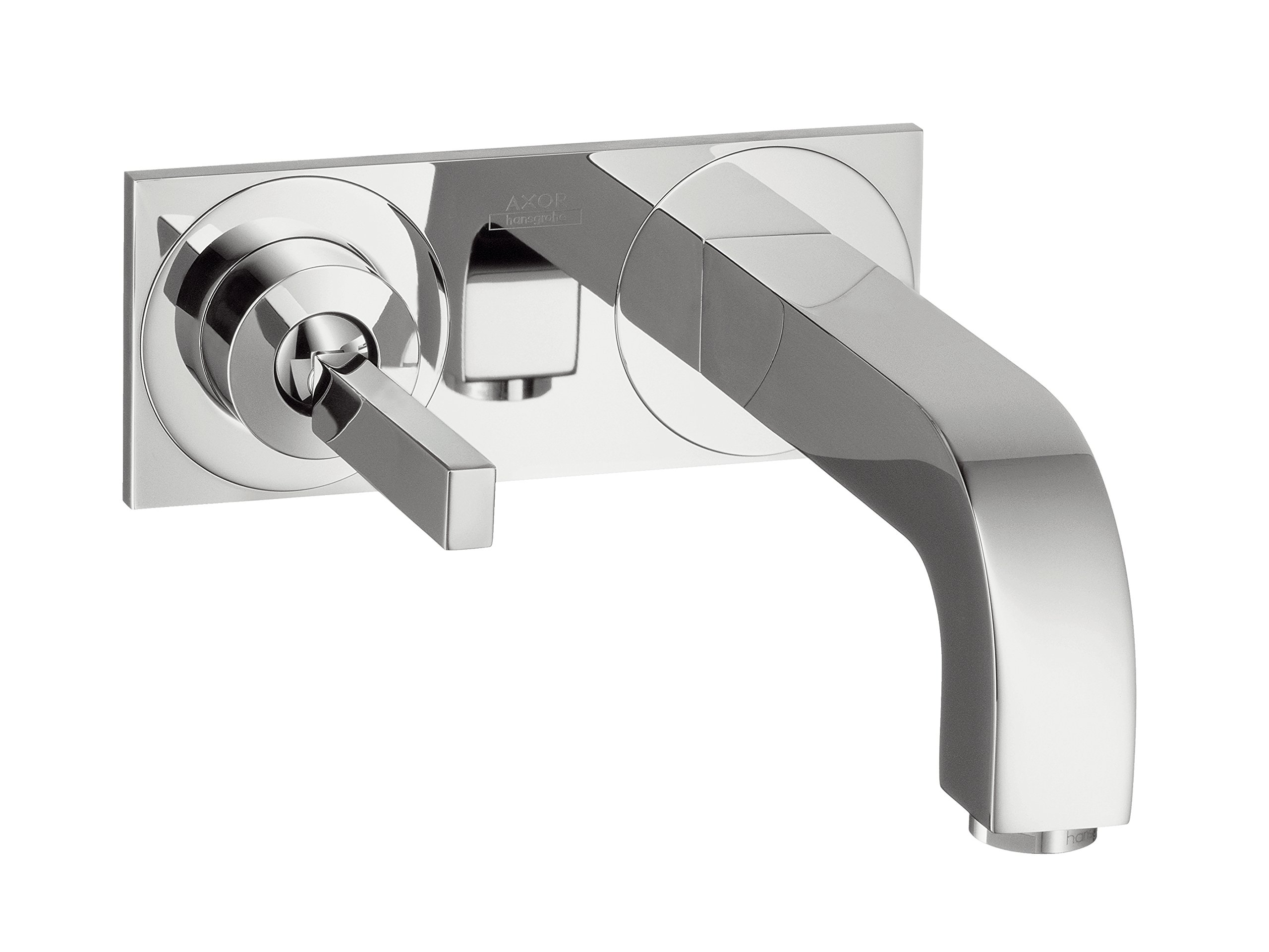 Axor Citterio Wall Mixer and 225mm Spout - Backplate