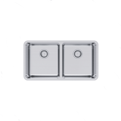 Abey Lago Undermount Double Bowl Kitchen Sink