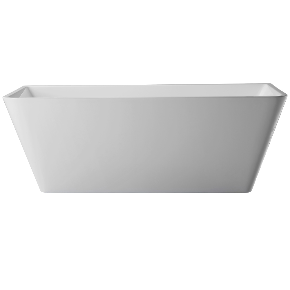 Argent Vista 1500 Back to Wall Freestanding Bath - Image 3
