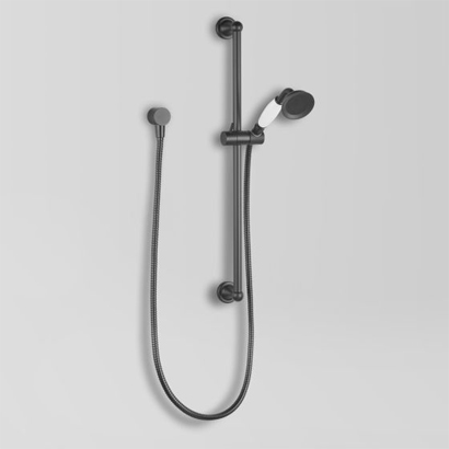 Astrawalker Olde English Matt Black Rail Shower