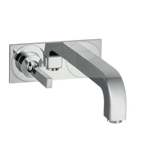 Axor Australia Citterio Wall Mixer and 165mm Spout with Backplate
