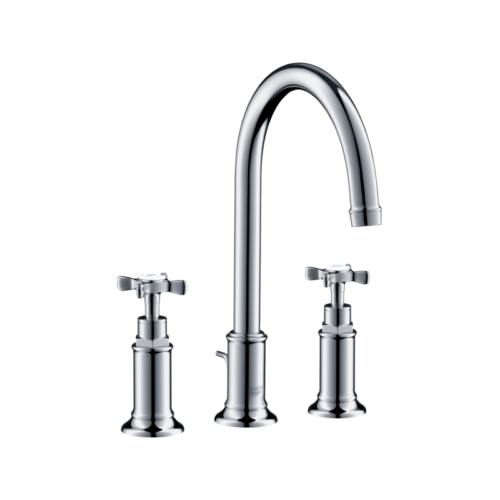 Axor Montreux 3 Hole Basin Mixer with Pop up Waste