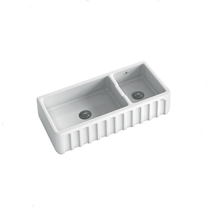 Chambord Louis 1 and 1/2 Ceramic Butler Kitchen Sink