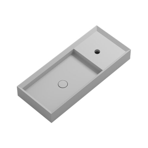 Parisi Cut 900 x 380 Basin with Platform