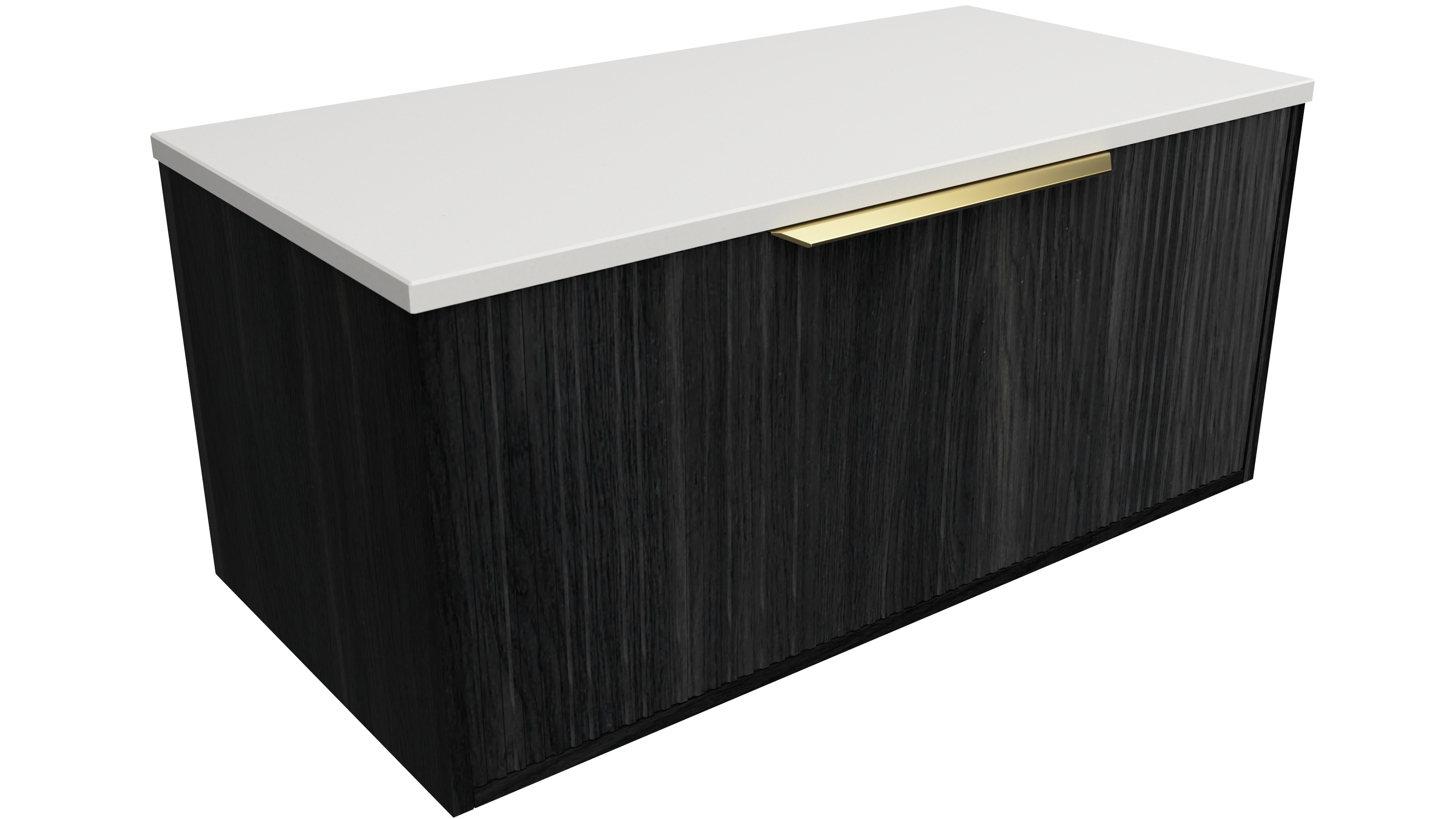 Timberline Elwood 900mm Wall Mounted Vanity - Image 4