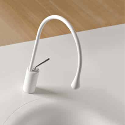 Gessi Goccia Basin Mixer With Spout R125mm - Image 3