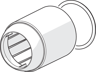 Hansa Shower Mixer Sleeve 35mm