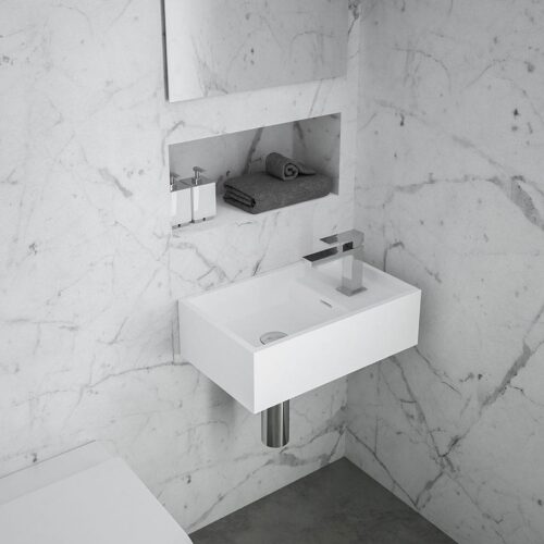 Omvivo C Design Micro 485 Wall Mounted Basin