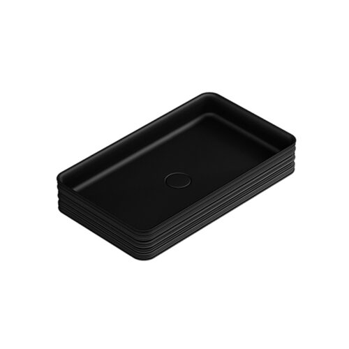 Parisi Trace Rectangular Bench Mount Basin 650 x 380