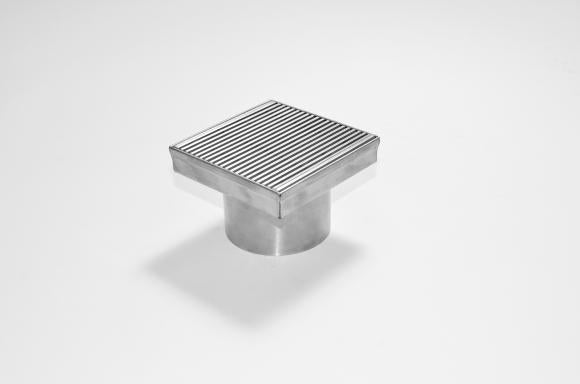 Stormtech Square Floorwaste with Architectural Grate 103 x 103mm
