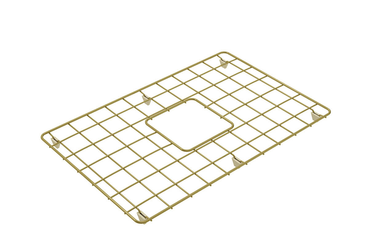 Turner Hastings Novi 75 X 46 Protective Brushed Brass Grid