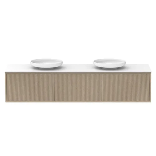 ADP Clifton 1800 Wall Hung Vanity - Double Bowl