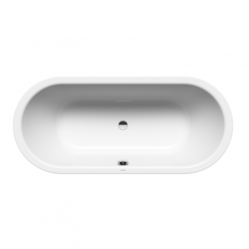 Kaldewei Classic Duo Oval 1700x750mm Inset Bath with White Overflow