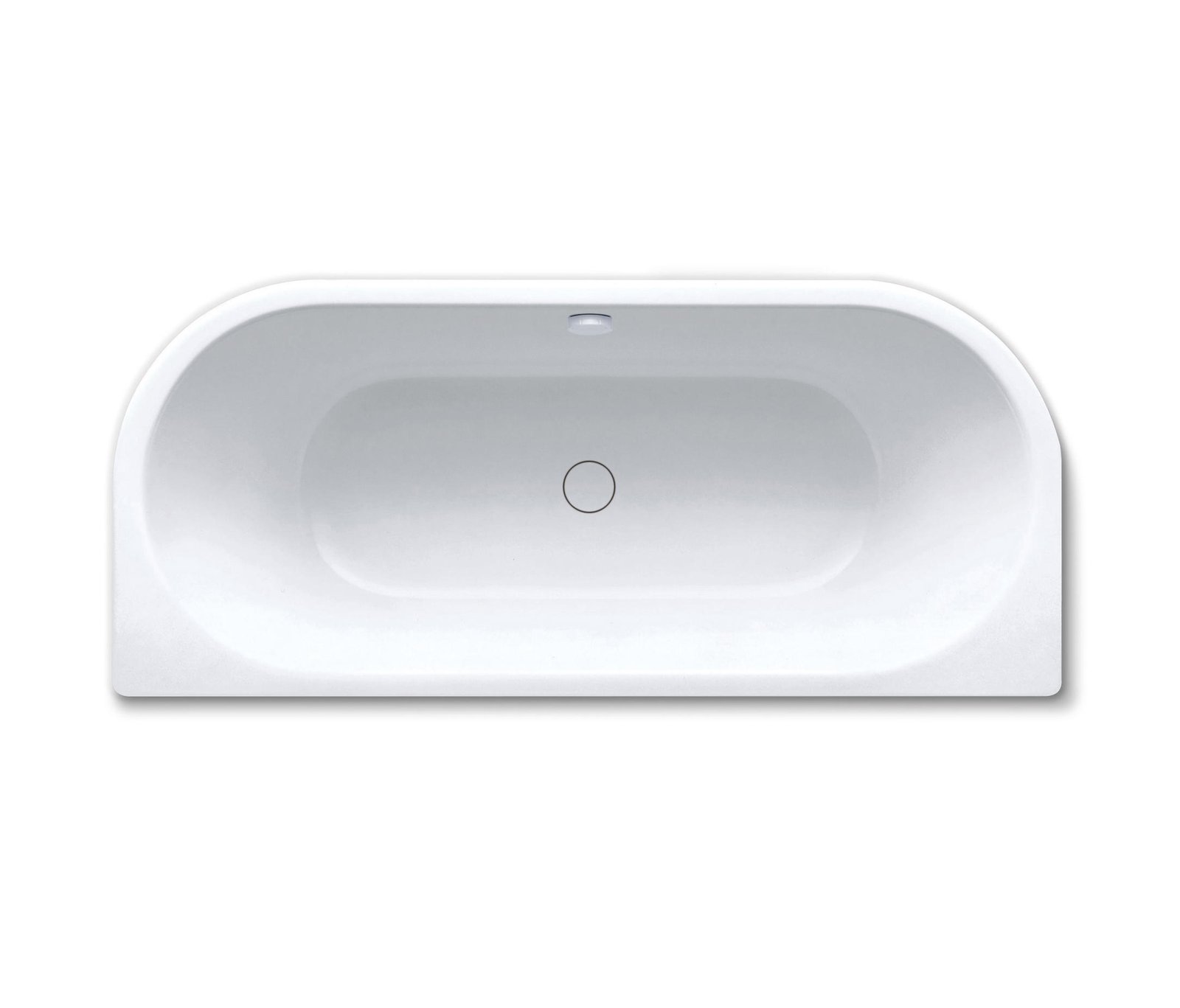 Kaldewei Centro Duo 2 D-Shaped Inset Steel Bath