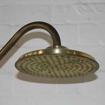 Natura Brass Overhead Shower