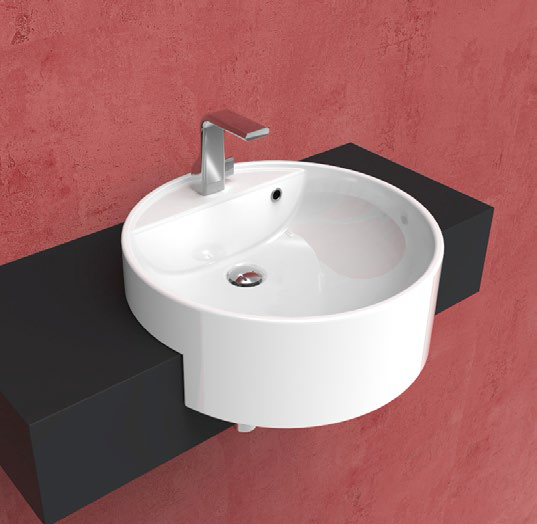 Parisi Twinset Semi Recessed Basin - Image 3