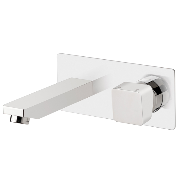 Sussex Taps Suba Wall Bath Mixer with 210mm Spout