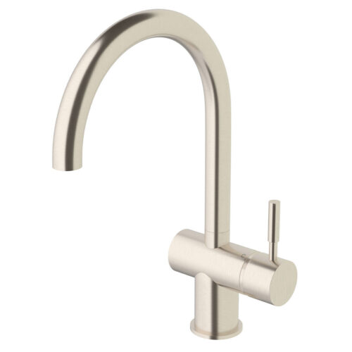 Sussex Voda Curved Kitchen Mixer Stainless Steel 316