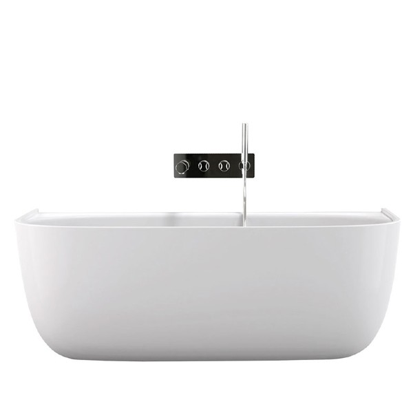 Victoria + Albert Eldon Back to Wall Freestanding Bath