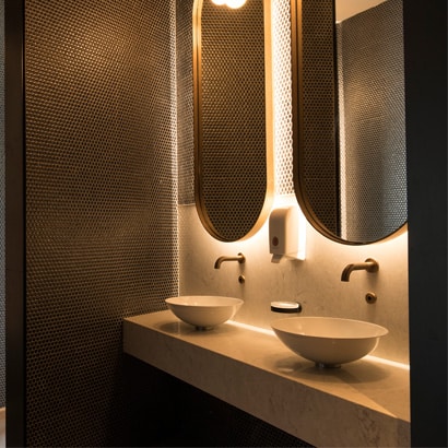 Brodware BroSmart Sensor Wall Basin Set 200mm Spout - Image 3